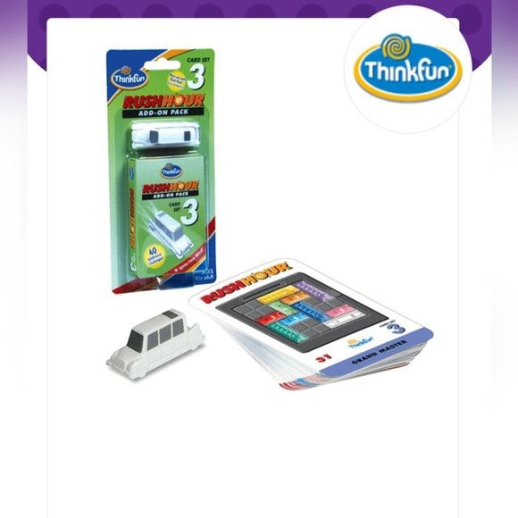ThinkFun Rush Hour Card Set 3 - Picture 1 of 3